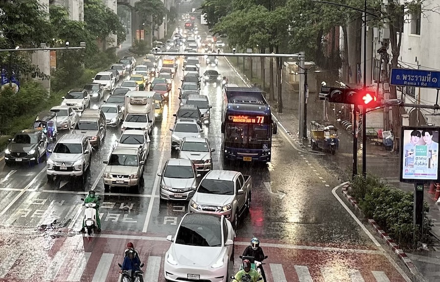 embouteillage Bangkok