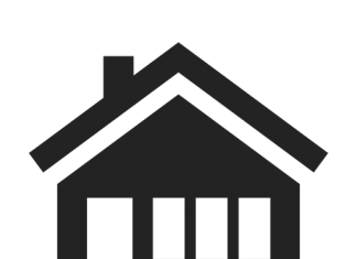 house icon black and white
