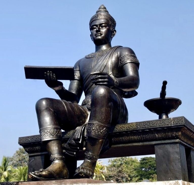 THAÏLANDE – HISTOIRE : Ramkhamhaeng, le roi hardi