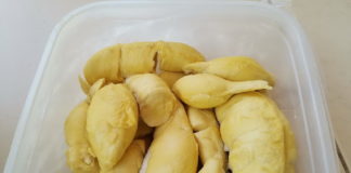 Durian fruit de Thaïlande