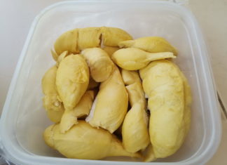 Durian fruit de Thaïlande