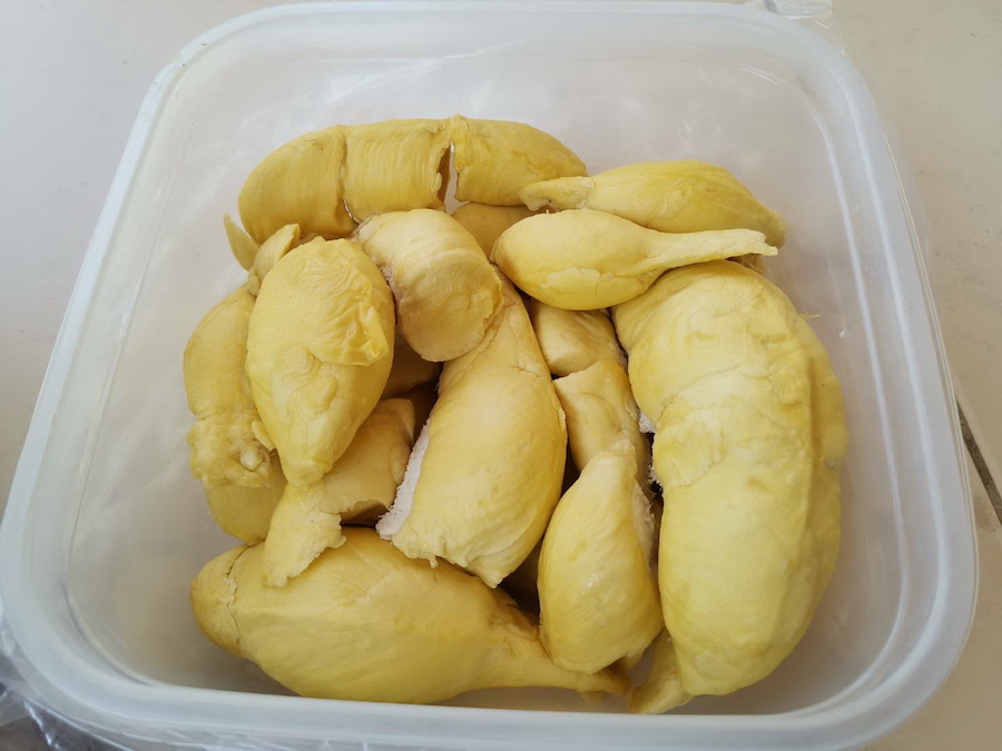 Durian fruit de Thaïlande