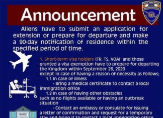 THAILANDE – IMMIGRATION: Tout ce qu’il faut savoir sur la prolongation des visas jusqu’au 26 septembre