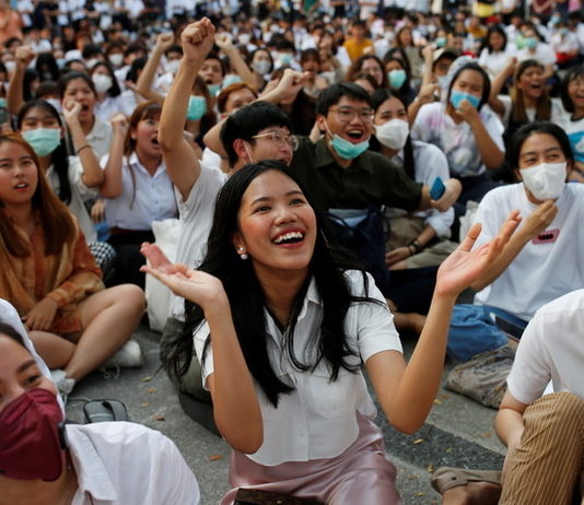 Manifestation étudiants Thaïlande