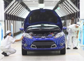 Usine automobile Thailande