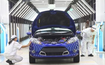 THAILANDE – ECONOMIE: Le secteur automobile, un poumon industriel affecté par le coronavirus Usine automobile Thailande