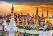 THAÏLANDE – CORONAVIRUS: Pas de plan thaïlandais de confinement strict Bangkok Thaïlande Grand Palais