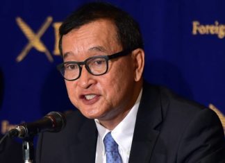 CAMBODGE – POLITIQUE: L’opposant Sam Rainsy dénonce la répression au Cambodge