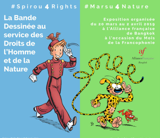 BANDE DESSINEE: La défense des droits humains en BD à Bangkok à partir du 19 mars