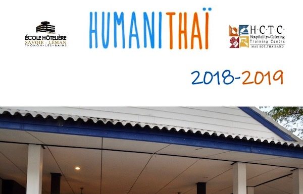 THAILANDE – TOURISME: Des étudiants français en soutien d’une école hôtelière à Mae Sod