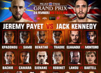 THAILANDE-FRANCE: Le 24 février, boxez avec Muay Thai Grand Prix à Paris, au Bataclan !