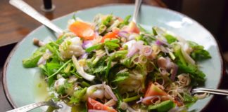 salade de mangue Thaïlande