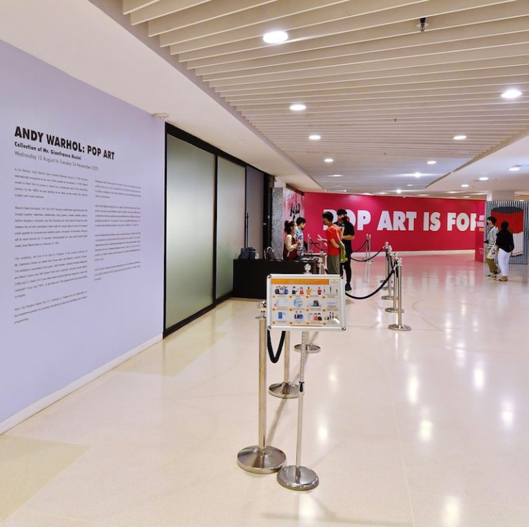 THAÏLANDE – CULTURE: Derniers jours pour découvrir Andy Warhol à River City Bangkok