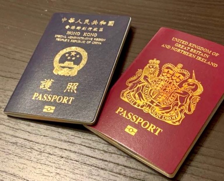 CHINE – EUROPE: Londres doit cesser de proposer des passeports aux Hongkongais selon Pékin