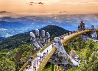 VIETNAM – TOURISME: Le golden bridge et les mains géantes, découvrez le pont le plus surprenant du Vietnam