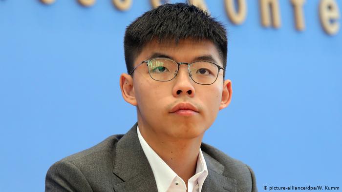 HONG KONG – POLITIQUE: Joshua Wong, l’adversaire n°1 de Pékin a été arrêté