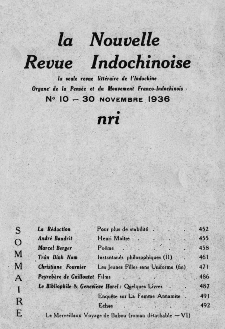 INDOCHINE – HISTOIRE: Les fêtes de la Toussaint à Saïgon, en 1936