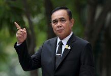 Prayut chan ocha Thaïlande