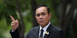 Prayut chan ocha Thaïlande