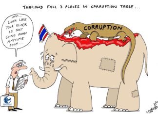 THAÏLANDE – DESSIN DE LA SEMAINE: La corruption, ce mal de «l’État profond» thaïlandais
