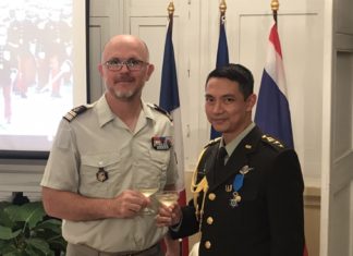 THAÏLANDE – FRANCE: Des généraux thaïlandais célèbrent la victoire d’Austerlitz