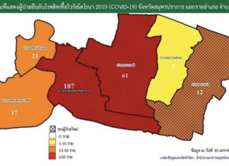 BANGKOK – CORONAVIRUS: Après Samut Sakhon, l’autre banlieue infectée se nomme Samut Prakarn