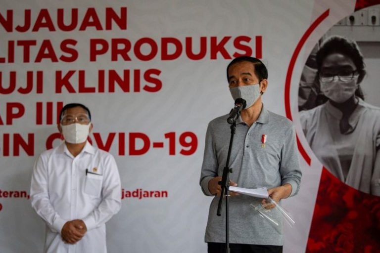 INDONÉSIE – CORONAVIRUS: Le président Jokowi, premier vacciné de l’archipel