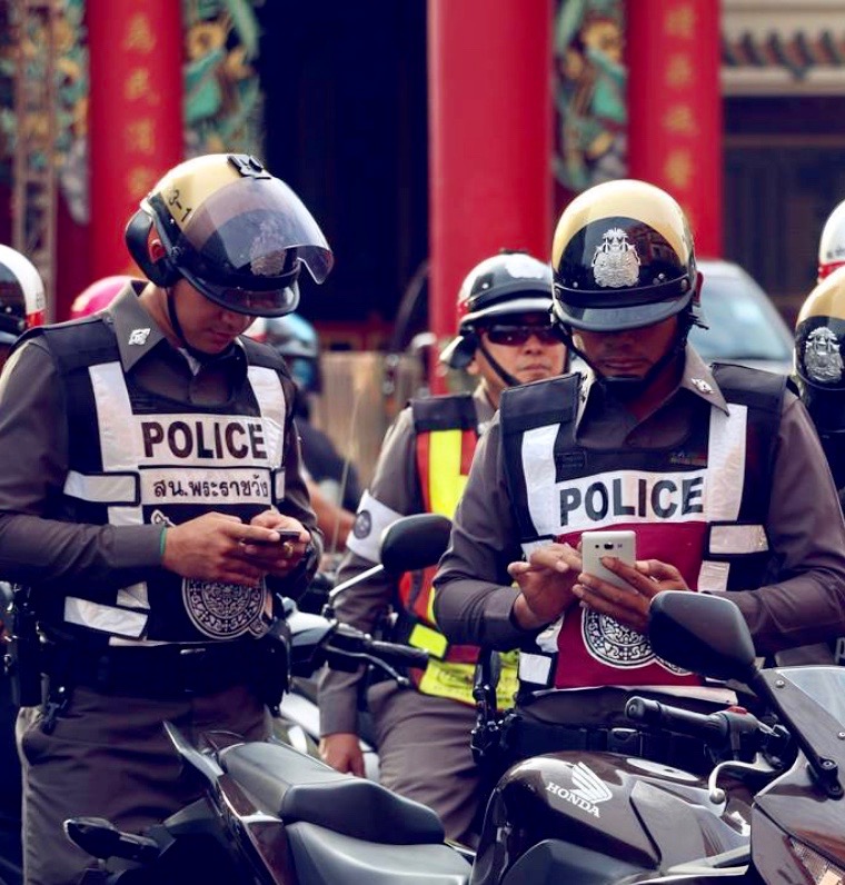 police Thaïlande