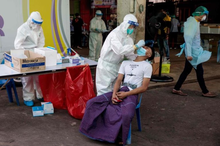 THAÏLANDE – CORONAVIRUS: Samut Sakhon, foyer toujours infectieux