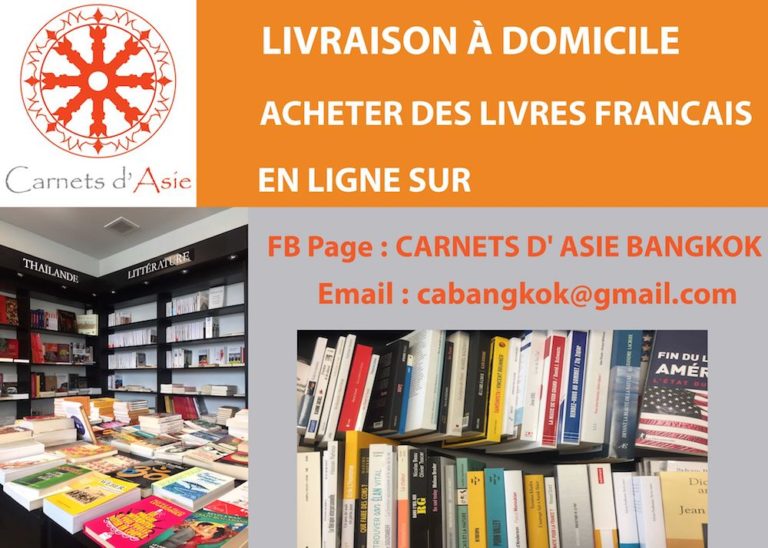 BANGKOK – COMMUNAUTÉ : Carnets d’Asie, la librairie qui prend soin de votre tête confinée