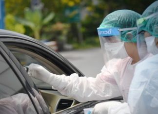 CHIANG MAI – CORONAVIRUS: Le dépistage en mode «drive in» arrive en Thaïlande par le nord
