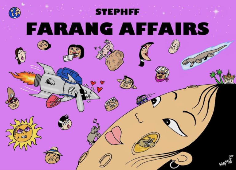 THAÏLANDE – FRANCE : Notre ami dessinateur Stephff raconte les «farangs» dans Khaosod
