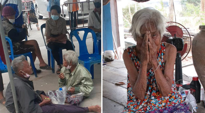 THAÏLANDE – SOCIÉTÉ: A Kamphaeng Phet, une mère octogénaire et son fils submergés par un tsunami de donations