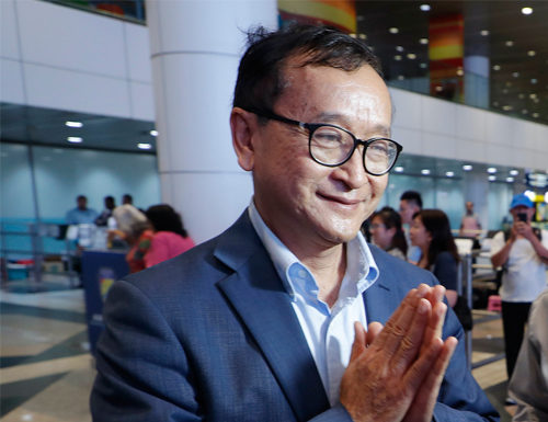 CAMBODGE: L’Union européenne ménage Sam Rainsy et le CNRP SAM RAINSY