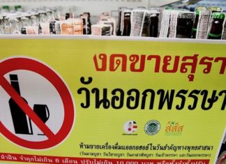 THAÏLANDE – SOCIÉTÉ : L’interdiction de vente d’alcool l’après-midi reste en vigueur