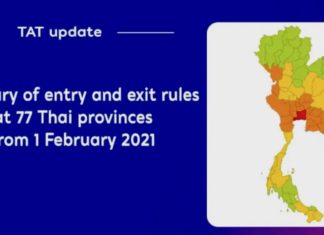 THAÏLANDE – CORONAVIRUS: 77 provinces thaïlandaises et une question: y aller ou pas ?