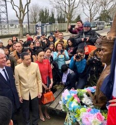 THAÏLANDE – FRANCE : La vidéo de l’arrivée de Kosa Pan à Brest, 333 ans plus tard