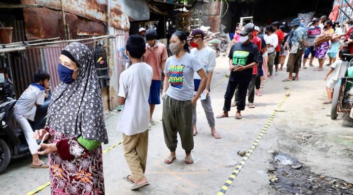 INDONÉSIE – CORONAVIRUS: Neuf millions d’indonésiens inscrits au programme d’aide d’urgence du gouvernement