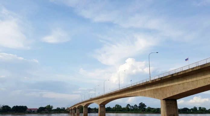 THAÏLANDE – LAOS: Un nouveau pont sur le Mékong dans la province de Bueng Khan