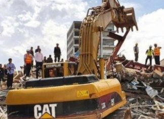 CAMBODGE: Effondrement d’un immeuble de sept étages à Sihanoukville