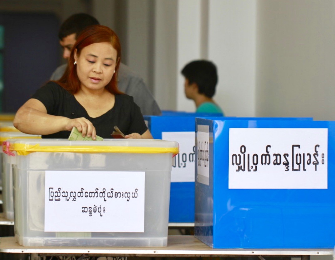 élection Birmanie