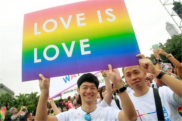 TAÏWAN: Le mariage homosexuel est légal, ses opposants veulent un référendum
