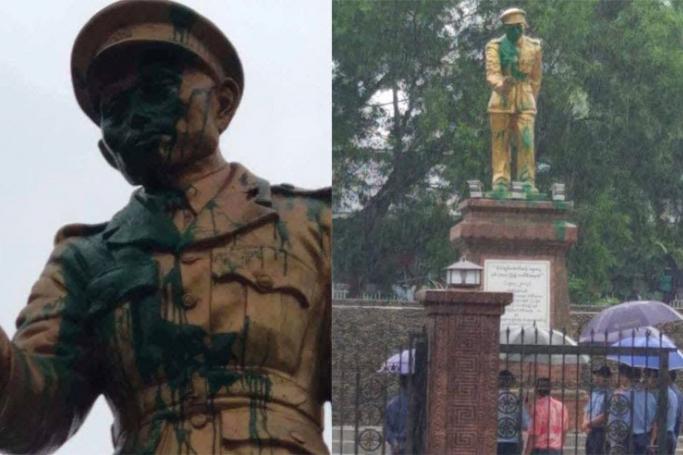 BIRMANIE: Dans l’Etat Karenni, l’affaire de la «statue» d’Aung San