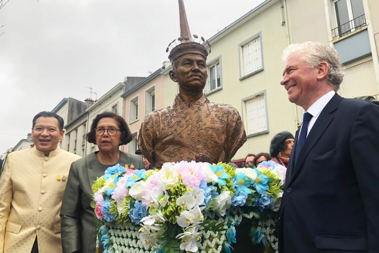 THAÏLANDE – FRANCE: A Brest, la statue de Kosa Pan a été volée, puis retrouvée