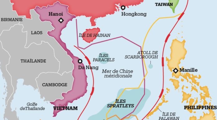 FRANCE-ASIE: La mer de Chine, théâtre stratégique débattu par les députés français Mer de Chine