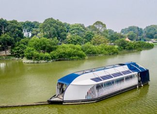 THAÏLANDE – ENVIRONNEMENT: The Interceptor, le bateau qui peut nettoyer les «khlongs» souillés par les plastiques