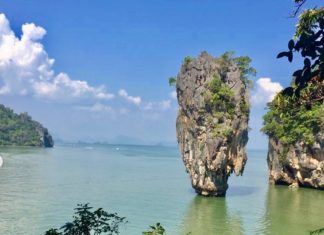 THAÏLANDE – TOURISME: A Phang Nga, l’îlot James Bond menacé par l’érosion