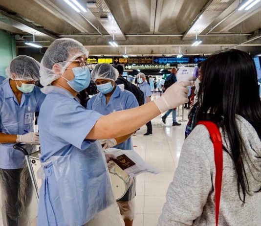THAÏLANDE – COVID : Le nombre de contaminations au 10 octobre s’élève à 10 817 cas quotidiens Covid suvarnabhumi