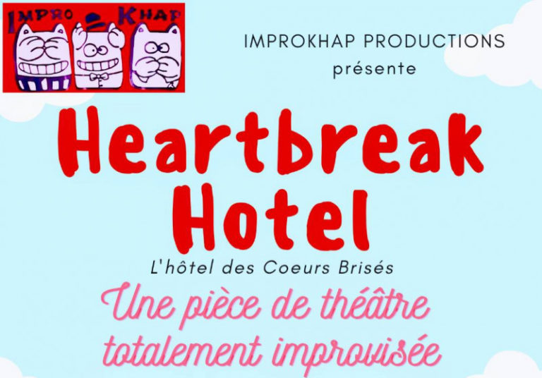 BANGKOK – CULTURE : « Heartbreak Hotel », un pièce interprétée par la troupe des Impro Khap le 18 mars