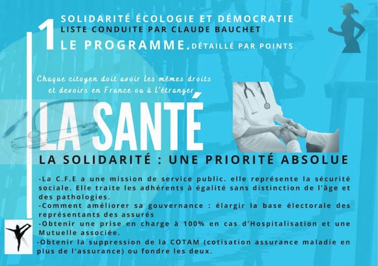 THAÏLANDE – FRANCE: La liste Solidarité-écologie et démocratie défend son programme santé